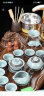 兿凡臻品 功夫整套茶具套装家用全自动实木乌金石茶盘茶台一体式电磁炉 9双龙戏珠哥窑茶具 实拍图