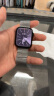 W&P【美国】适用苹果手表表带apple watch ultra2米兰尼斯金属不锈钢表带iwatch S9/8/7/6/5/SEwp 金属磁吸搭扣·太空银【42/44/45/49MM】 实拍图