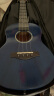 莫森（MOSEN）M6-BL尤克里里乌克丽丽ukulele单板奥古曼木小吉他23英寸 骑士蓝 实拍图