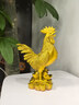 百纳源 大公鸡摆件 铜公鸡金鸡铜鸡的摆件黄铜金钱鸡家居饰品 2#精品福字鸡+礼包 实拍图