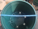 大海边 塑料花盆加仑花盆绿萝月季多肉大口径加仑盆种菜盆 矮胖4号（5个装） 带托盘 实拍图