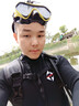 DIVE&SAILDIVE SAIL 潜水服3mm防寒保暖专业深潜连体湿衣冬季游泳衣冲浪 3mm 黑色 男款（D330010M） M 实拍图
