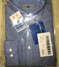海澜之家（HLA）长袖衬衫男牛津纺翻领轻商务纯棉衬衣男春秋 浅蓝20 【预订】 4XL 185/112A 推荐98-104kg 实拍图