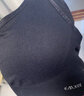 嫚熙哺乳内衣聚拢产后喂奶孕妇专用文胸罩夏季薄款怀孕期女黑色M码 实拍图