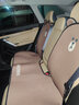 途喜汽车坐垫夏季四季通用单片主驾驶车内座椅垫车载后排座垫夏季座套 布朗异型【7件套】 实拍图