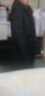雅鹿官方羽绒服男女同款冬季过膝长款加厚情侣装时尚加长连帽极寒外套 黑色-女 XL 实拍图