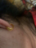 千影珠宝黄金耳环9999足金女款老人耳包真金耳圈妈妈款素金耳饰老年人 重约2.51-2.7g(含工费30)普通工艺 实拍图