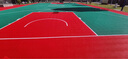 动联无界室外悬浮地板拼装式篮球场地垫户外弹性耐磨防滑塑胶运动地板 实拍图