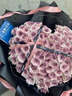 鲜花情99朵曼塔乌梅子酱玫瑰花束送女友闺蜜老婆生日礼物同城 【温柔天使】99朵乌梅子酱爱心-曼塔喷染+气球 同城配送 支持预约日期 实拍图