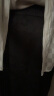 欧莎（OSA）新中式百褶半身裙女夏2024新款显瘦中长款国风改良马面裙 黑色 XXL 晒单实拍图