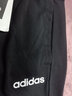阿迪达斯（adidas）男裤子25夏新款运动裤跑步训练健身卫裤棉质透气宽松休闲舒适长裤 经典黑/针织柔软【主推款】 L 【175-180cm/150-160斤】 实拍图