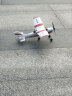 Dwi【塞斯纳】航模遥控飞机男孩玩具大型滑翔机儿童无人机新手战斗机 【操控版+小尺寸】2通道（灰色） 双电池【配件+遥控电池】 实拍图