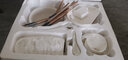 景航 碗碟套装景德镇陶瓷器餐具 家用吃饭碗筷盘碟子简约碗具乔迁礼品 圆形68件天元堡配置 实拍图
