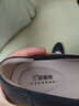 路施南真皮工作鞋女黑色职业鞋粗跟浅口工装鞋软底上班单鞋酒店正装皮鞋 黑色5cm标准版(中配:皮里861Q 40 实拍图