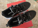 特步（XTEP）运动鞋男秋冬新款网面透气休闲鞋子男款轻便软底缓震正品跑步鞋男 黑白-经典减震7代S 40 实拍图