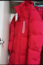 巴拉巴拉童装儿童羽绒服男童外套女童宝宝年冬装大绒被亲子装时尚长款加厚 新年红A版-白鸭绒-清洁度1000 140 实拍图