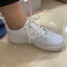 耐克（NIKE）AIR FORCE 1 LE GS 运动空军一号休闲运动板鞋 DH2920-111 女子白色 39 实拍图