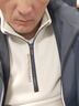 罗蒙（ROMON）半拉链卫衣男加绒加厚春秋保暖休闲t恤男长袖立领男装打底衫外套 米色 加绒 XL 【推荐145-155斤】175/96A 实拍图