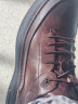 百丽时尚商务鞋男商场同款牛皮休闲皮鞋加绒8CS01DM3 棕色绒里 40 晒单实拍图