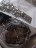 ABORNI王一博同款氚气男士虫洞概念手表机械风格学生电子防水运动手表 银色战甲[王一博同款] 晒单实拍图