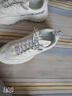 靖飒老爹鞋男夏季休闲鞋子男韩版潮流小白鞋厚底增高运动跑步百搭男鞋 9603-白色 42 实拍图