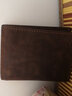 皮尔卡丹男士钱包新款真皮复古短款皮夹竖款牛皮青年男钱夹潮 实拍图