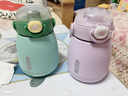 Vanow高颜值保温杯学生大容量密封防漏吸管水杯子男儿童大肚杯保温杯子 提卡波绿900ml【免费刻字】 实拍图