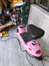 纳仕达 小海豚女性电瓶车小型电动车成人折叠电动滑板车小电动代步车 少女粉 24V有刷蓄电池30-35公里送大礼包 实拍图