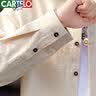 浪古纯棉衬衫男长袖春秋季宽松港风夏季外套多巴胺上衣服高端休闲衬衣 卡其色 L 实拍图
