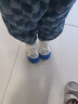 泰兰尼斯311夏季男童鞋幼儿园室内鞋宝宝鞋子透气帆布鞋板鞋 白蓝 28码 晒单实拍图