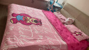 迪士尼（Disney）全棉四件套儿童学生家用双人床被套床单被罩枕套手写草莓熊1.5m床 实拍图