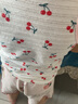 贝瑞加（Babyprints）女孩背心2件装中小童无袖坎肩幼儿园女宝宝纯棉睡衣柔软 樱桃110 实拍图