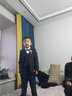 衣诺坊儿童西服套装花童男童演出服西服休闲主持人礼服 普灰6:西服 西裤 马甲 衬衫 配饰 120 （建议体重：33-42斤） 实拍图