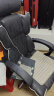 奥伦福特 电脑椅办公椅子电竞椅家用人体工学椅老板椅主播靠背椅皮革转椅 创意工学椅-黑纹【升级科技布】 实拍图