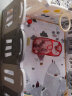 德驰（DECHI）可折叠免安装婴儿游戏围栏宝宝防护栏客厅室内家用儿童爬行垫地上 双卡扣免安装可折叠250*180 实拍图
