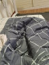 南极人 全棉三件套 简约单人学生宿舍被套床单枕套 1.2米床 150x200cm 实拍图