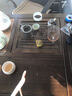 赣荣茶桌椅组合实木茶几仿古功夫茶桌实木泡茶桌办公室新中式家用茶桌  胡桃色宝鼎1围椅4月牙椅 实拍图