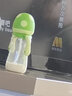 乐儿宝(bobo) 奶瓶宽口径PPSU材质奶瓶婴儿蘑菇奶瓶带吸管手柄 260ml绿色/6-9个月 实拍图