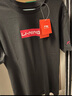 航海日志短袖男士t恤韩版潮宽松体恤2023新款T恤男上衣夏季纯棉港风打底衫 黑色0229 XL码 175-180cm 130-150斤 实拍图