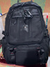 智纳 男士旅行包背包大容量双肩包帆布登山多功能行李包学生电脑书包 黑色【60L带鞋仓+密码锁】 双肩包 实拍图