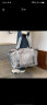 圣腾新款干湿分离健身包女款旅行袋大容量手提行李包短途旅行包出差旅游收纳袋小行李袋时尚出行包装衣服的包 灰色 单独型号 实拍图