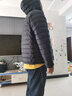 君羽反季羽绒服情侣超轻鹅绒服800高蓬松度白鹅绒连帽羽绒夹克 黑色-男款 3XL 推荐男181-200斤/女136-145斤 实拍图