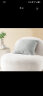京东京造 棉花糖抱枕 水晶超柔沙发床头客厅办公室腰靠枕垫 灰色45x45cm 晒单实拍图