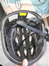 洛克兄弟（ROCKBROS） 骑行头盔带风镜一体男女山地车公路车安全帽眼镜骑行装备 透气款-钛色（灰色镜片+帽檐） XL码（58-65cm） 实拍图
