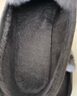回力官方毛毛鞋雪地靴女冬季豆豆鞋女加绒棉拖鞋保暖孕妇蛋卷单鞋子女 灰色/0281【蝴蝶结款】 39 实拍图