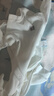 童泰婴儿连体衣春秋纯棉男女宝宝衣服家居服睡衣满月百天哈衣爬服内衣 白色 80cm 实拍图