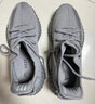 阿迪达斯 （adidas）三叶草男鞋Yeezy350椰子鞋低帮透气缓震休闲运动跑步鞋IF3219 IF3219/水泥灰(偏紧) 45 建议拍大一码(280mm) 实拍图