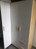 森普顿 衣柜卧室平开门衣柜实木组合现代简易简约板式家用柜子收纳衣橱 三门主柜+顶柜（120*50*220cm） 实拍图