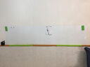 得力（deli）涂鸦教学软白板墙贴办公白板纸贴可移除挂式家用教学写字板磁性黑板儿童可檫写画板 【可移除不伤墙软白板】90*60cm 实拍图