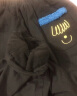 MQD童装男童加绒加厚保暖休闲裤冬装新款儿童摇粒绒宽松老爹裤 碳黑 120 实拍图